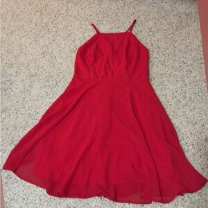 Lulu’s brand dress, color red, size medium. Perfect for Valentine’s Day!